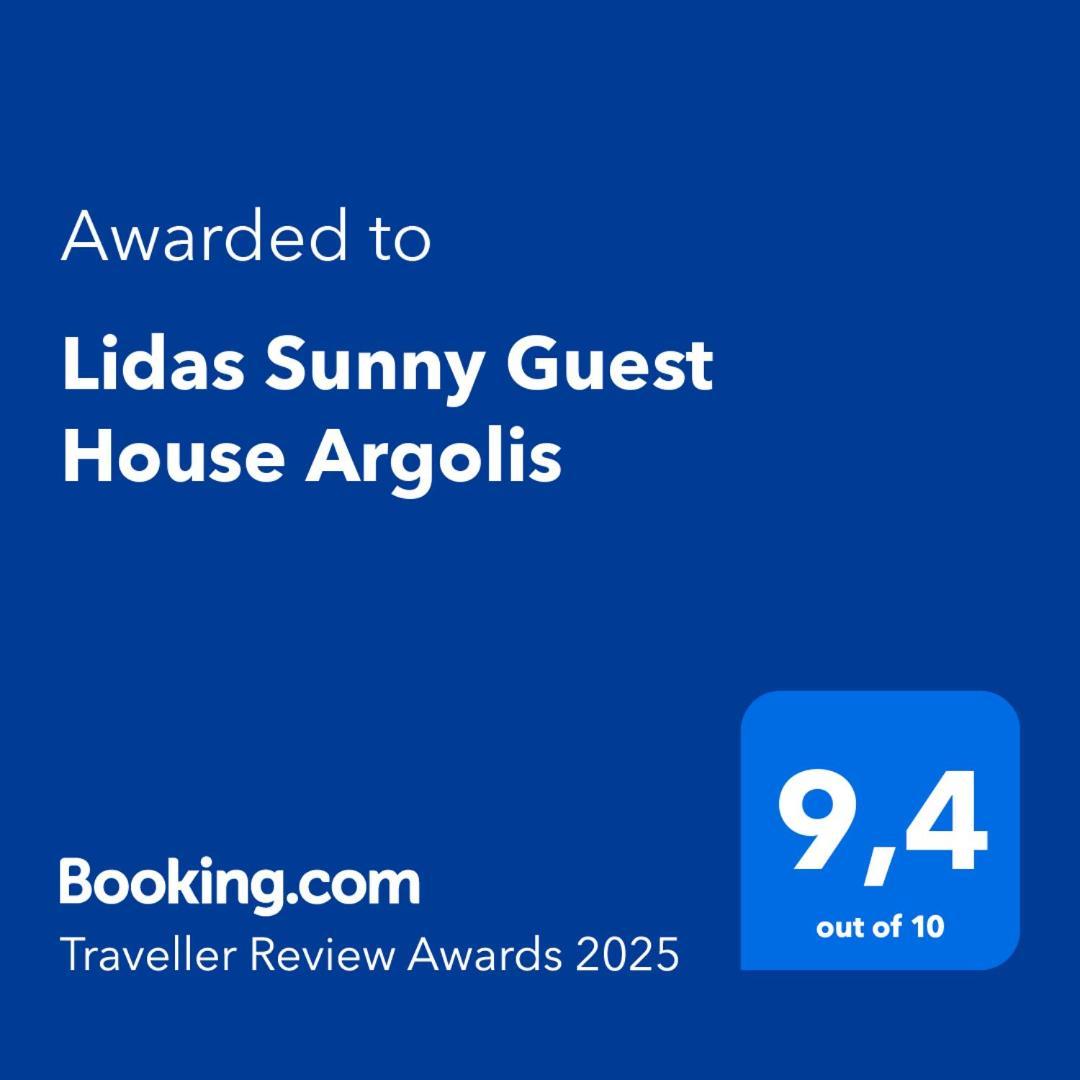 Lidas Sunny Guest House Argolis Nauplia Esterno foto